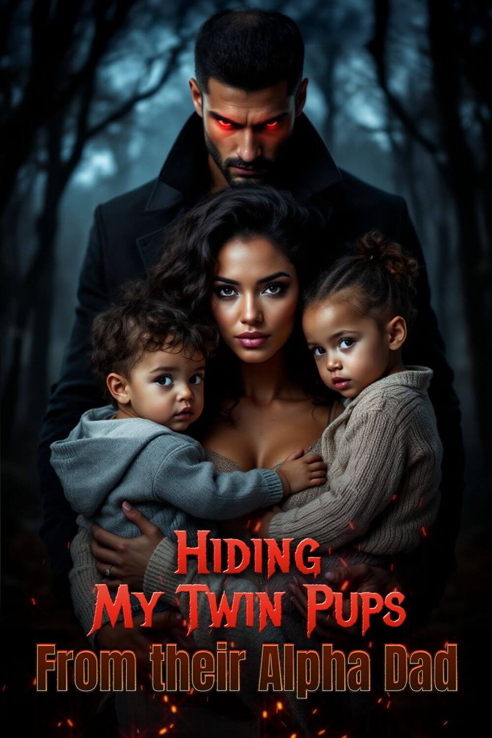 Hiding My Twin Pups From their Alpha Dad